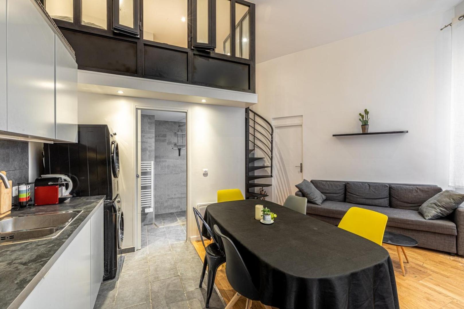 巴黎Guestready - Modern Duplex In Bourse - Sentier公寓 外观 照片